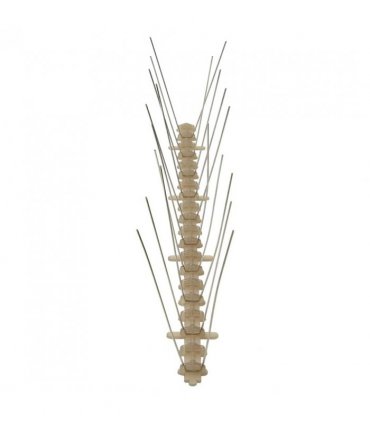 vidaXL 2-row Plastic Bird & Pigeon Spikes Set of 20 10 m