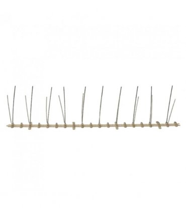 vidaXL 2-row Plastic Bird & Pigeon Spikes Set of 20 10 m