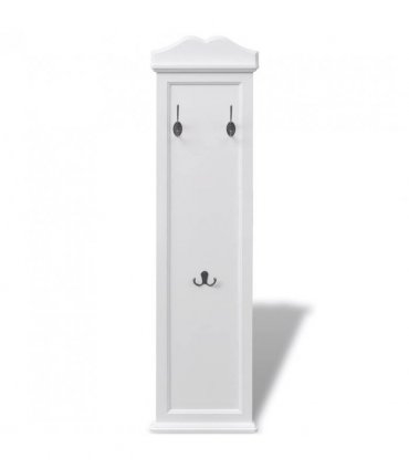 vidaXL Coat Racks 2 pcs White