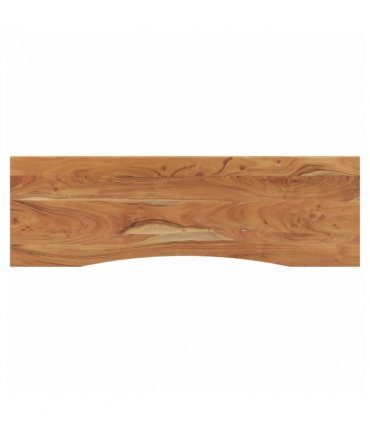 vidaXL Desk Top 140x50x2.5 cm Rectangular Solid Wood Acacia