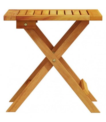 vidaXL Garden Side Table 40x40x40 cm Solid Wood Acacia