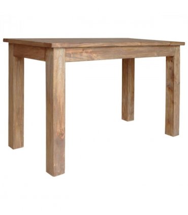 vidaXL Dining Table Solid Mahogany Wood 120x60x77 cm