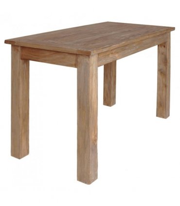 vidaXL Dining Table Solid Mahogany Wood 120x60x77 cm