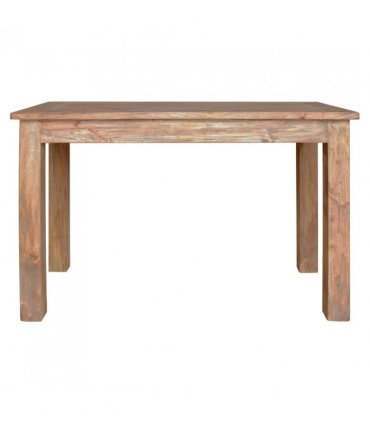 vidaXL Dining Table Solid Mahogany Wood 120x60x77 cm