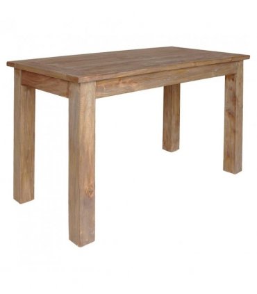 vidaXL Dining Table Solid Mahogany Wood 120x60x77 cm
