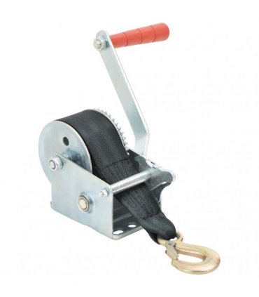 vidaXL Hand Winch with Strap 360 kg