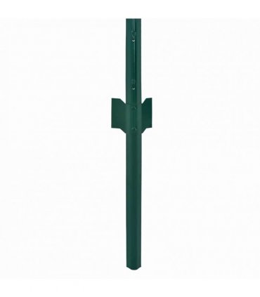 vidaXL Wire Mesh Fence with Posts Steel 25x1 m Green