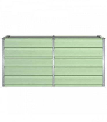 vidaXL Planter Green 160 x 80 x 75 cm Steel
