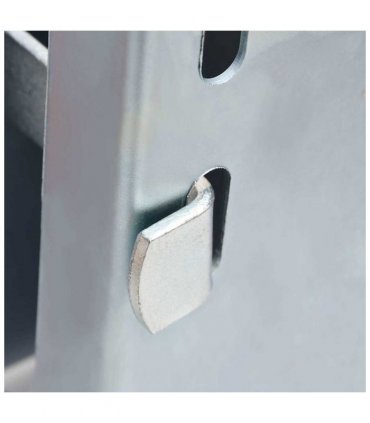 vidaXL Hitch Lock Silver 11x11x23.5 cm Steel