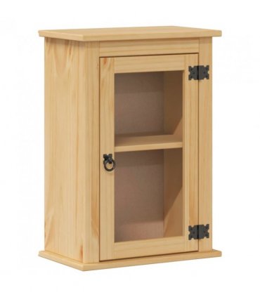 vidaXL Bathroom Wall Cabinet Corona 45x27x64.5 cm Solid Wood Pine