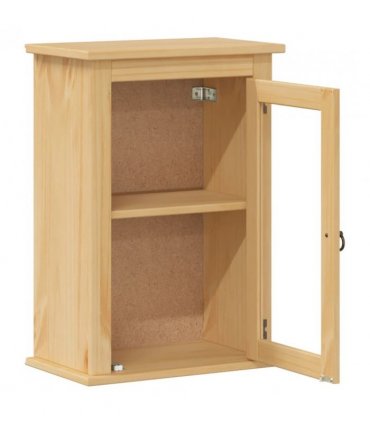 vidaXL Bathroom Wall Cabinet Corona 45x27x64.5 cm Solid Wood Pine