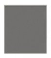 vidaXL Roller Blind Blackout Grey 140x175 cm Fabric Width 136.6 cm Polyester