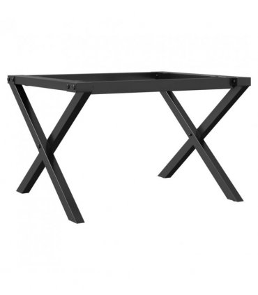 vidaXL Coffee Table Legs X-Frame 50x40x38 cm Steel