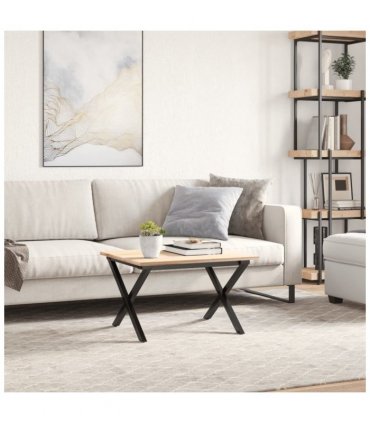 vidaXL Coffee Table Legs X-Frame 50x40x38 cm Steel