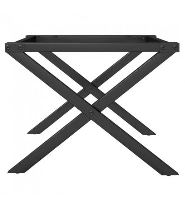 vidaXL Coffee Table Legs X-Frame 50x40x38 cm Steel