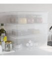 vidaXL Plastic Storage Boxes 3 pcs 25 L Stackable