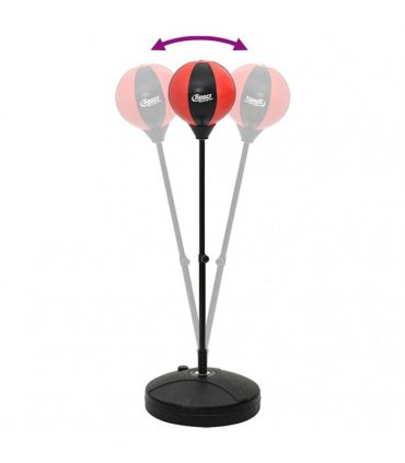 vidaXL Punching Ball Set with Gloves and Pump Adjustable Height 81-122 cm