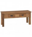 vidaXL Hall Bench Solid Teak 90x30x40 cm