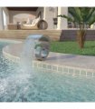 vidaXL Pool Fountain Stainless Steel 50x30x53 cm Silver