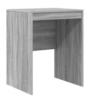 vidaXL Desk with Drawer with Shelf with Storage 2 pcs Grey Sonoma