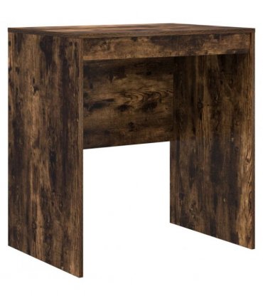 vidaXL Desk with Drawer with Shelf with Storage 2 pcs Smoked Oak
