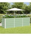 vidaXL Planter Green 240 x 80 x 75 cm Steel