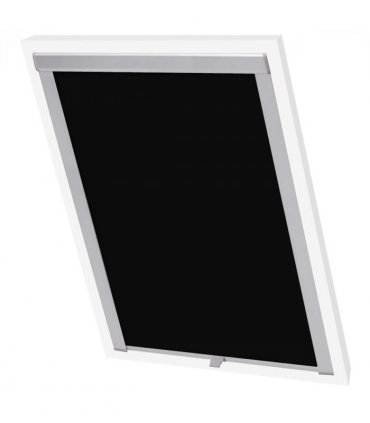 vidaXL Blackout Roller Blinds Black M08/308