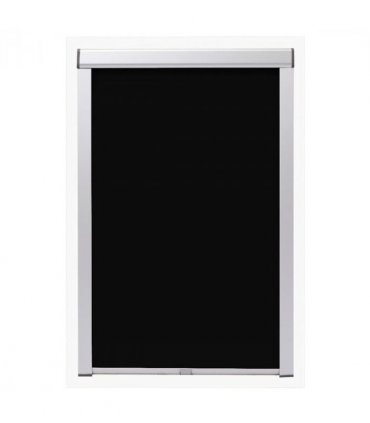 vidaXL Blackout Roller Blinds Black M08/308
