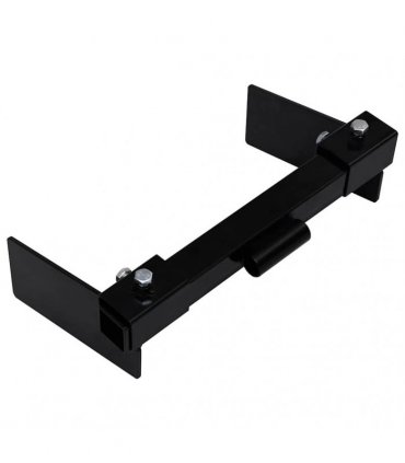 vidaXL Snow Plow Adapter for Lawn Mower Black