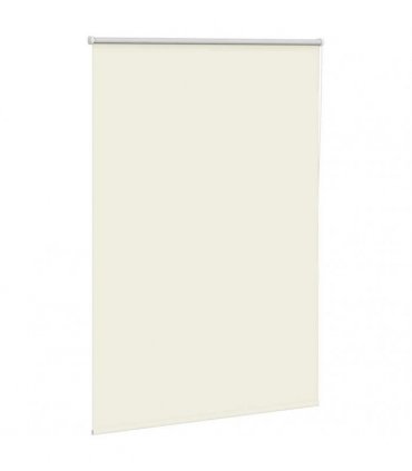 vidaXL Roller Blind Blackout Off White 95x150 cm Fabric Width 90.7 cm Polyester