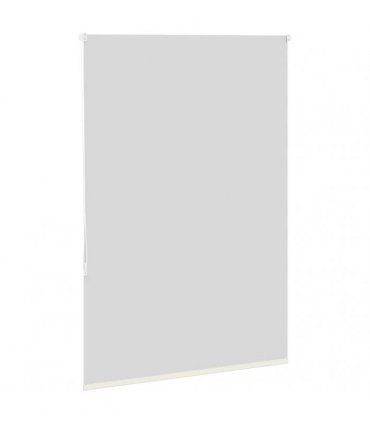 vidaXL Roller Blind Blackout Off White 95x150 cm Fabric Width 90.7 cm Polyester