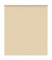 vidaXL Roller Blind Blackout Beige 120x150 cm Fabric Width 116.6 cm Polyester