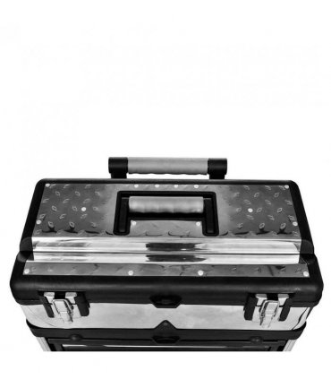 vidaXL 3-Part Rolling Tool Box replaces 140174