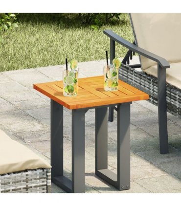 vidaXL Table Top 40x40x2 cm Square Solid Wood Acacia