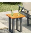 vidaXL Table Top 40x40x2 cm Square Solid Wood Acacia