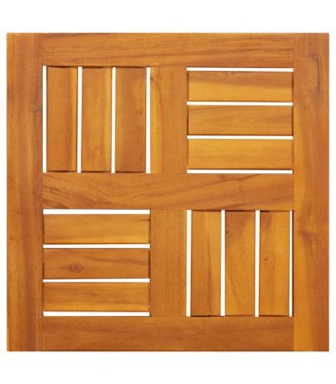 vidaXL Table Top 40x40x2 cm Square Solid Wood Acacia