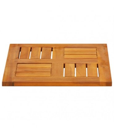 vidaXL Table Top 40x40x2 cm Square Solid Wood Acacia