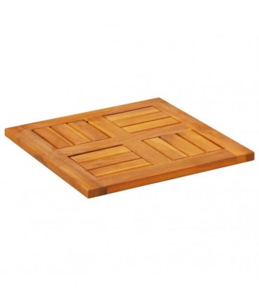 vidaXL Table Top 40x40x2 cm Square Solid Wood Acacia