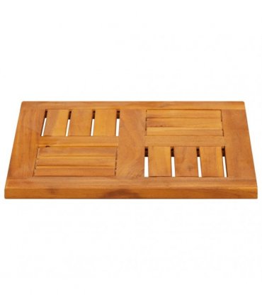 vidaXL Table Top 40x40x2 cm Square Solid Wood Acacia