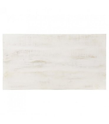 vidaXL Coffee Table White 110x60x45 cm Solid Mango Wood