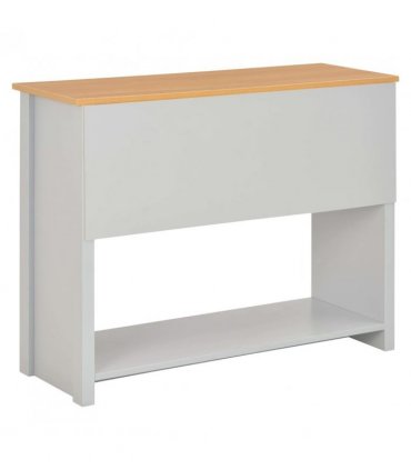 vidaXL Console Table Grey 97x35x76 cm