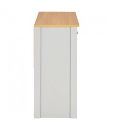vidaXL Console Table Grey 97x35x76 cm