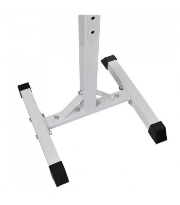 vidaXL Barbell Squat Rack with Barbell and Dumbbell Set 60.5 kg