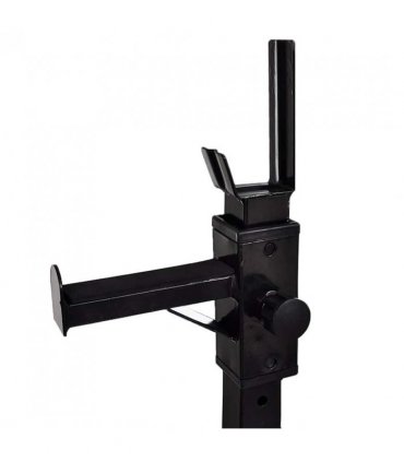 vidaXL Barbell Squat Rack with Barbell and Dumbbell Set 60.5 kg