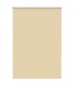 vidaXL Roller Blind Blackout Beige 110x150 cm Fabric Width 105.7 cm Polyester
