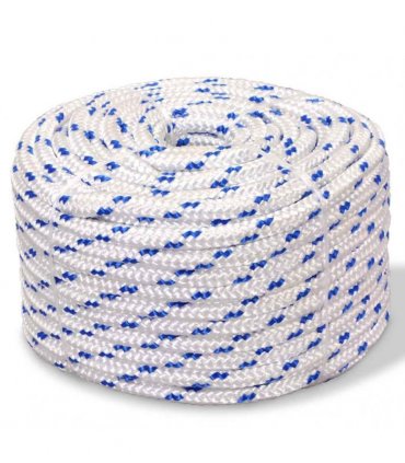 vidaXL Marine Rope Polypropylene 8 mm 500 m White