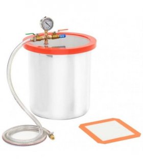 vidaXL Vacuum Chamber Stainless Steel 18.9 L
