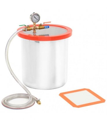 vidaXL Vacuum Chamber Stainless Steel 18.9 L
