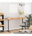 vidaXL Desk Top 110x50x2.5 cm Rectangular Solid Wood Acacia