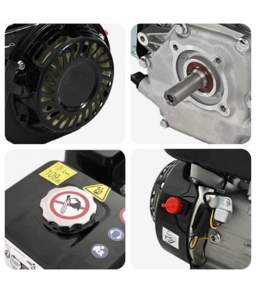 6.5HP 4.8kW Black Petrol Engine